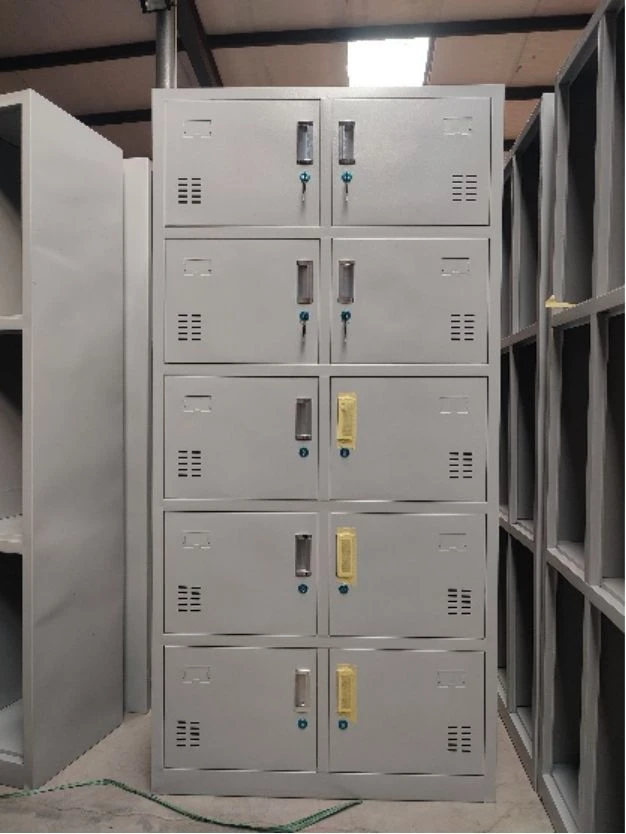 10-Door Knock-Down Filing Cabinet