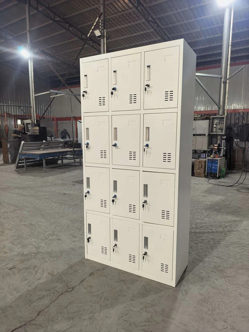12-Door Knock-Down Filing Cabinet factory