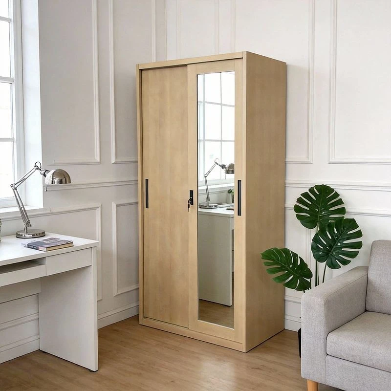 2 Door Knock Down Wardrobe high quality
