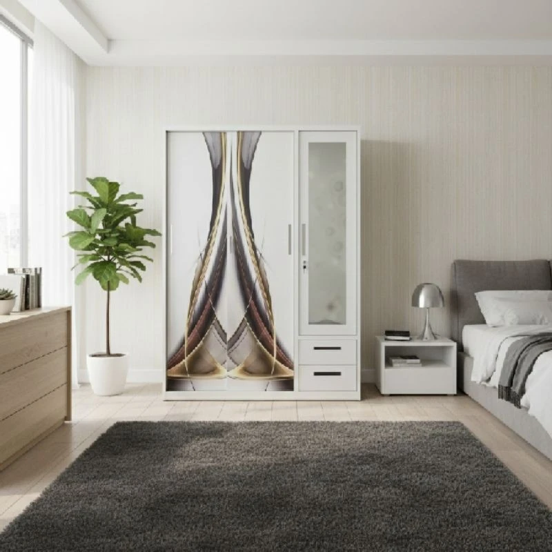 3 Door Knock Down Wardrobe manufacturers