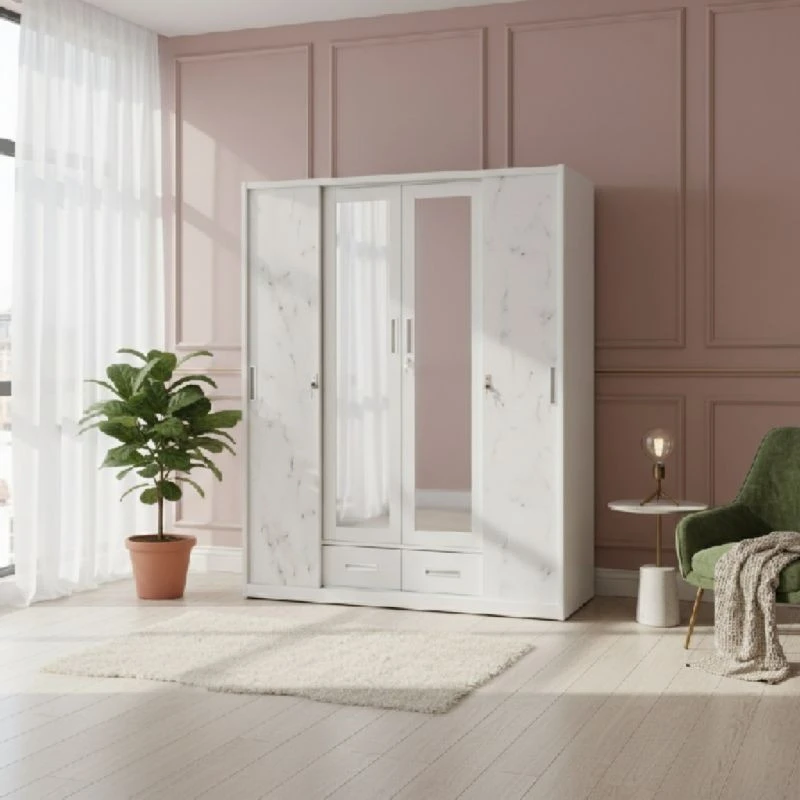 4 Door Knock Down Wardrobe price