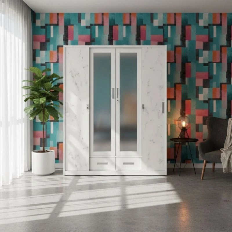 4 Door Knock Down Wardrobe price