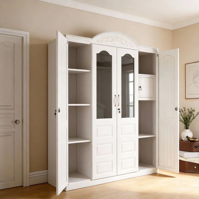 4 Door Knock Down Wardrobe high quality
