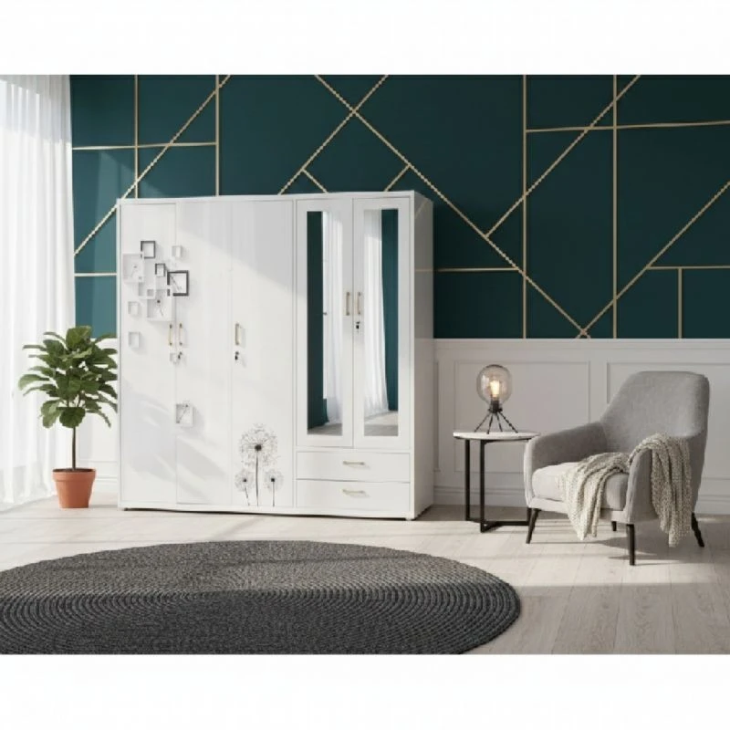 5 Door Knock Down Wardrobe price