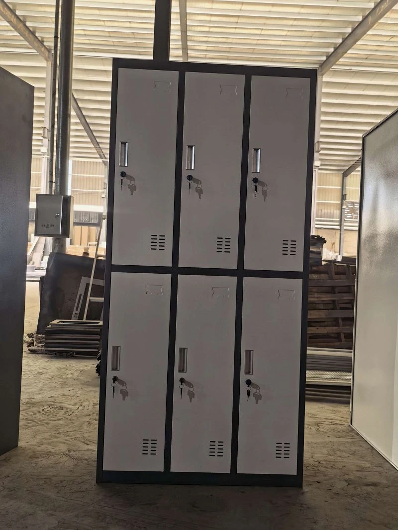 6-Door Knock-Down Filing Cabinet factory