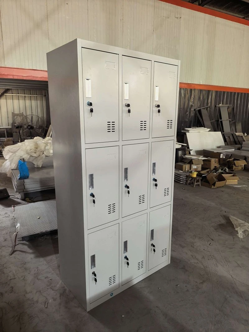 9-Door Knock-Down Filing Cabinet factory