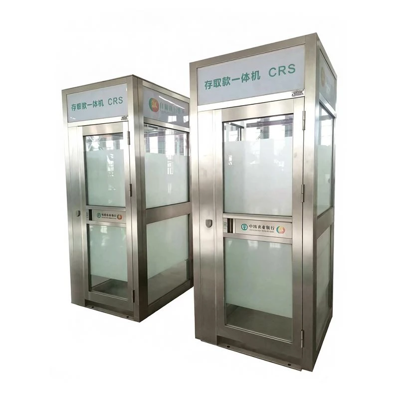 Outdoor ATM Security Booth