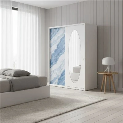 2 Door Knock Down Wardrobe