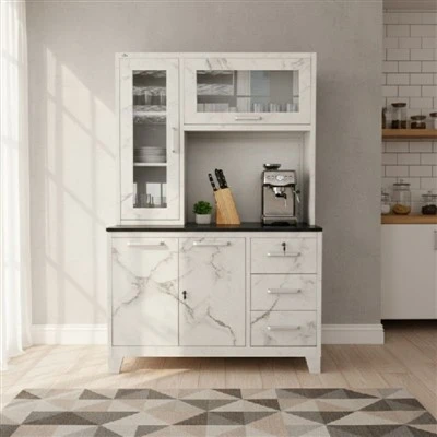 3 Door China Cabinet