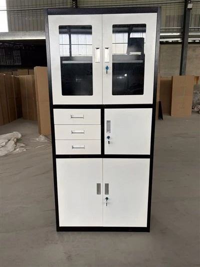 Knock-down Filing Cabinet with Offset Three Drawers