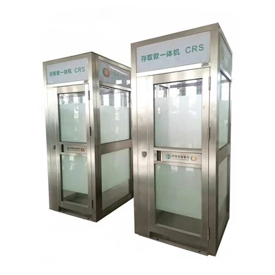 Outdoor ATM Security Booth