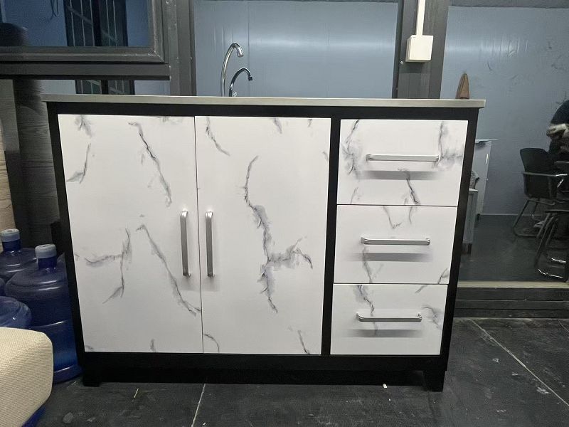 Vanity Unit with Drawers and Basin